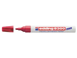 Viltstift edding 8300 industrie rond rood 1.5-3mm