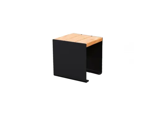 stoel,B 450mm,3latten,hout-zitting licht eikenhout,zitting H 450mm