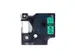 Labeltape Dymo Compatible 45019 D1 12mmx7m Zwart Op Groen