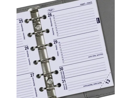 Agendavulling 2027 Kalpa Pocket 7dagen/2pagina's