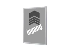 Kliklijst A1 complete set met print "INGANG" Grijs