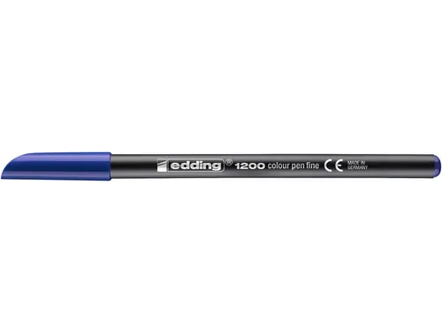 Fineliner edding 1200 blauw 0.5-1.0mm
