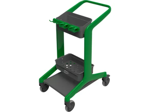 Vikan HyGo Mobile Cleaning Station Groen