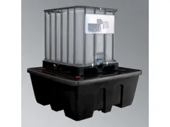 PE-opvangbak,v. 1xIBC,opvangvol. 1000l,HxBxD 710x1700x1700mm