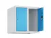 opzetkast,v. locker,2vak.,vak B 250mm,HxBxD 500x500x500mm,vleugeldeur
