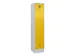 locker voor scheiding van kleding,HxBxD 1950x400x500mm,1vak