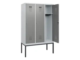 schoollocker,HxBxD 1950x1200x500mm,3vak,vak B 400mm,cil.-slot - 1