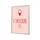 Kliklijst A1 complete set met print "S'incrire ici" Rood