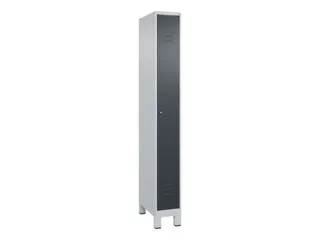 locker,HxBxD 1950x250x500mm,1vak,vak B 250mm,cil.-slot,voeten - 1