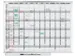 Tableau planning Legamaster Professional annuel horizontal 90x120cm