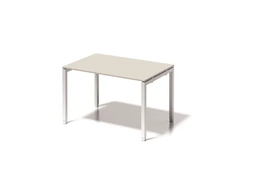 In hoogte verstelbaar bureau,HxBxD 650-850x1200x800mm,blad grijswit