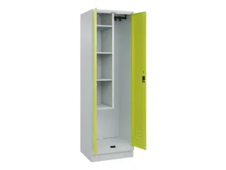 schoonmaakkast,HxBxD 1950x600x500mm,links 4vakken - 2