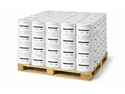 Poetsrol Mini Coreless Cellulose Wit 1-laags Pallet 48x12 Rol