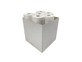 Onderzoektafelpapier Euro Products 2-laags 50cmx100m 250 vel wit 13805 - 4