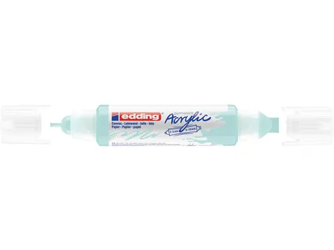 Acrylmarker edding e-5400 3D double liner pastel blauw