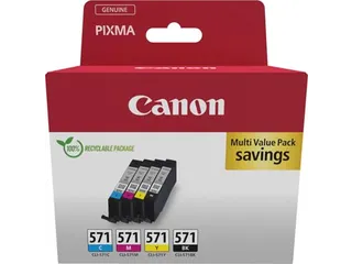 inktcartridge CLI-571 345 pagina's 0386C009 4 kleuren - 1