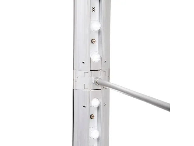 Bannerframe Brightbox Fold&Go 100x200cm LED verlicht Dubbelzijdig