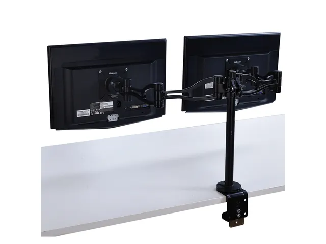 Monitorarm Fellowes Vista dubbel zwart