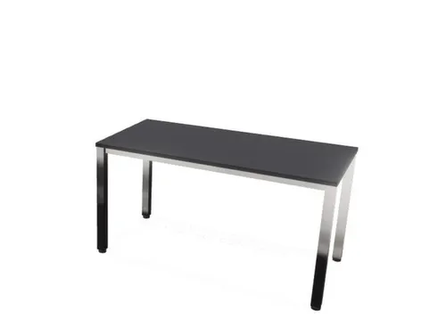 vergadertafel,HxBxD 740x1400x700mm,rechthoekig,CC-zwart