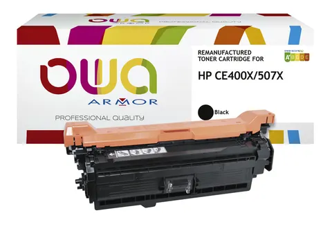 Tonercartridge OWA alternatief tbv HP CE400X zwart