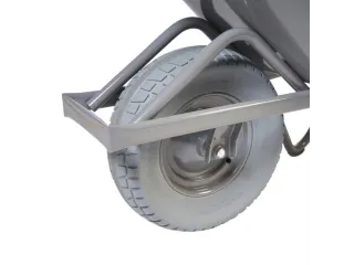 kruiwagenwiel,draagverm. 250kg,ØxB 400x130mm,aslengte 200mm,PU-banden - 3