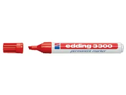Viltstift Edding 3300 Schuin Rood 1-5mm