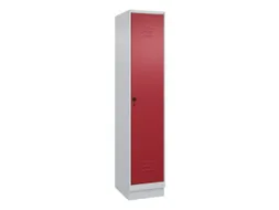 locker,HxBxD 1950x400x500mm,1vak,vak B 400mm,draaigrendel,sokkel