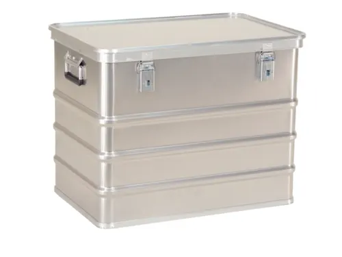Aluminium Transportkist Hxlxb 510X655X435Mm 120L Stapelbaar
