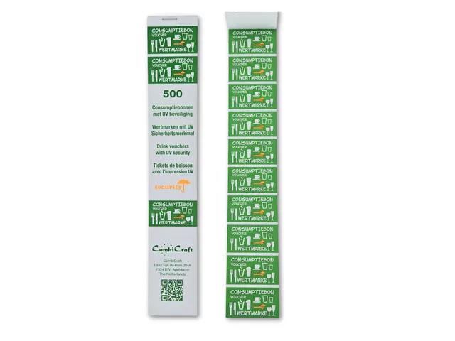 Consumptiebon Combicraft UV beveiliging 500 stuks groen