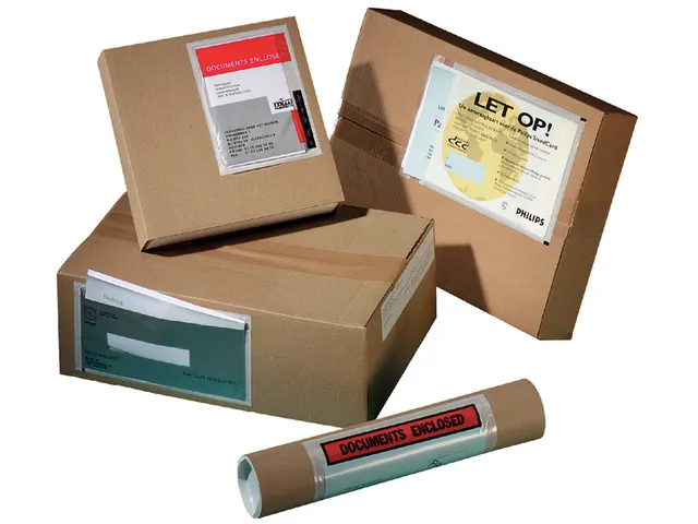 Enveloppe note d’envoi Quantore autocollante uni 225x122mm 1000pcs