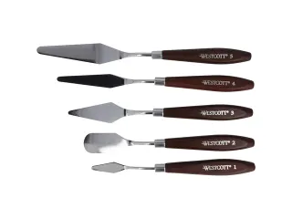 Verfmessen Westcott set van 5 stuks - 4