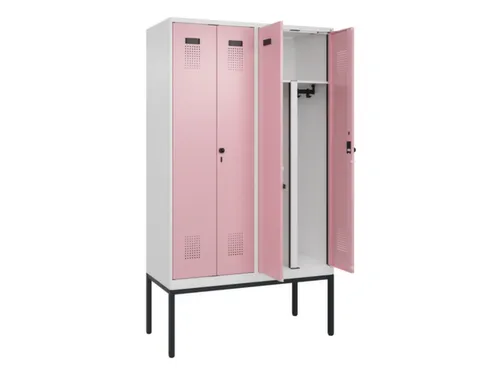 PBM-locker,HxBxD 2120x1200x500mm,4vak,vak B 300mm,draaigrendel