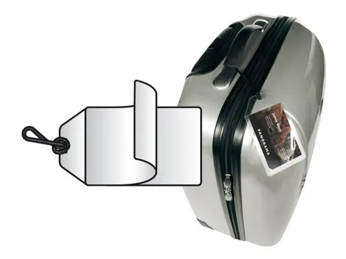 3L Bagage Label Zelf-laminerend 11120 72x123mm 10 Stuks