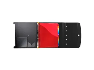 Tabbladen PP A4+ L-m ap + etiket 12 tabs - 5