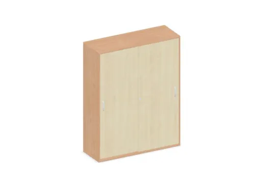 Schuifdeurkast 1540x1200x430mm Romp Beuken Decor Front Esdoorn