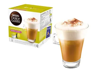 Koffiecups Dolce Gusto cappuccino light 16 stuks voor 8 kopjes - 8