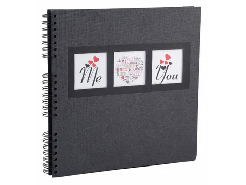 Fotoal Spir 60pZwrt 32x32cm ME&YOU Zwart