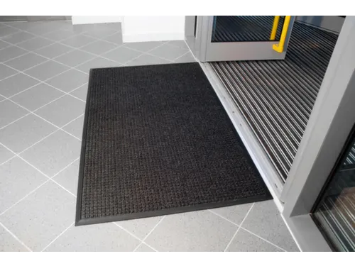 schoonloopmat,HxLxB 7x1500x850mm,rubber,met oppervlak in kubusvorm