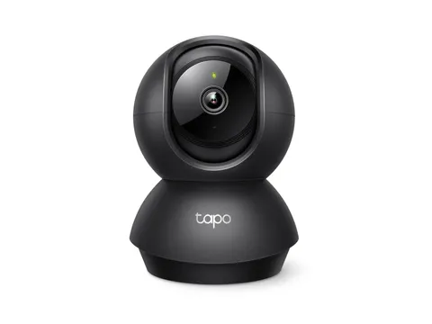 Tapo C201 Security Camera 1920x1080p 360 2.4GHz bedraad zwart