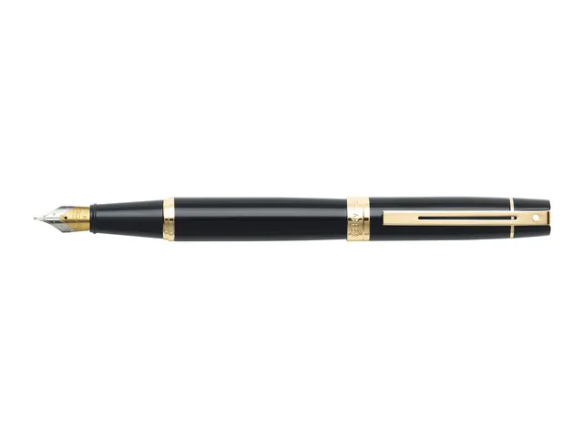 Vulpen SHEAFFER 300 E9325 M Glossy black gold tone