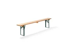 bank,HxBxD 480x2200x250mm,zitting berkenhout natuur,frame donkergroen