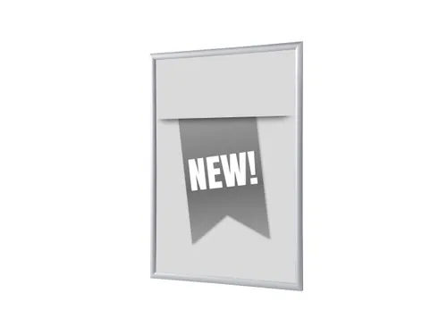 Kliklijst A1 complete set met print "NEW" Grijs