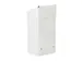 Afvalbak Vepa Bins met pushdeksel 50 liter metaal wit