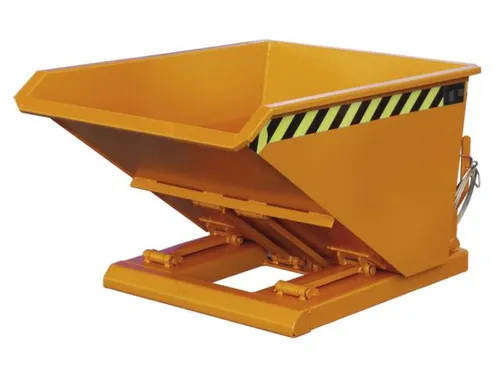 Kiepbak Hxbxd 670x840x1210mm 0.30m³ 123kg Draagverm. 750kg Ral5012