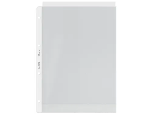 Showtas Leitz 4740 A4 4-gaats 0.12mm PP transparant 100 stuks