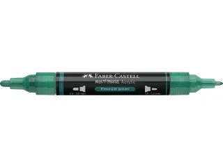 Acrylmarker Faber-Castell Multimark 258 emerald green - 3