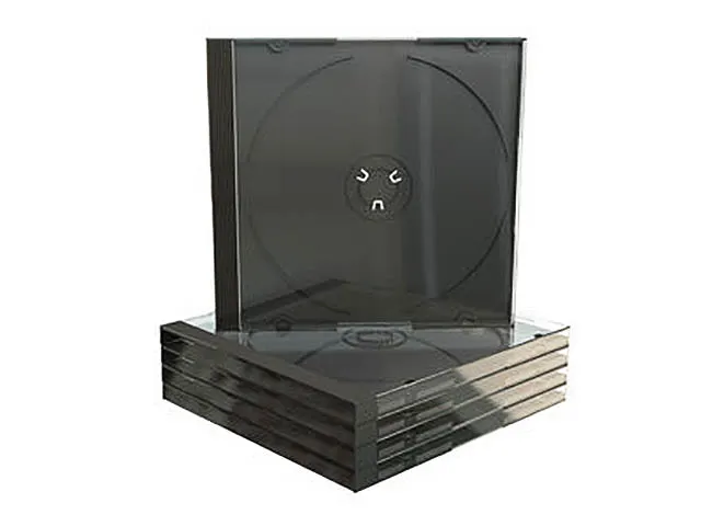 MediaRange BOX22 CD Jewel Case lege CD/DVD doosjes Zwart 100 stuks