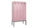 locker voor scheiding van kleding,HxBxD 2120x1200x500mm,4vak