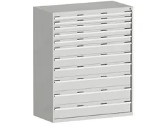 ladekast,HxBxD 1600x1300x750mm,11lade(n),lade voor normale belastingen