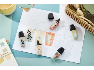 Markeerstift STABILO BOSS naturevibes assorti 6 stuks - 7